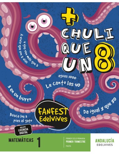 MATEMATICAS 1ºPRIMARIA PAUTA TRIMESTRAL FANFEST ANDALUCIA 2023